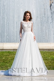 Brautkleid Hochzeitskleid A-Linie 38 Ivory