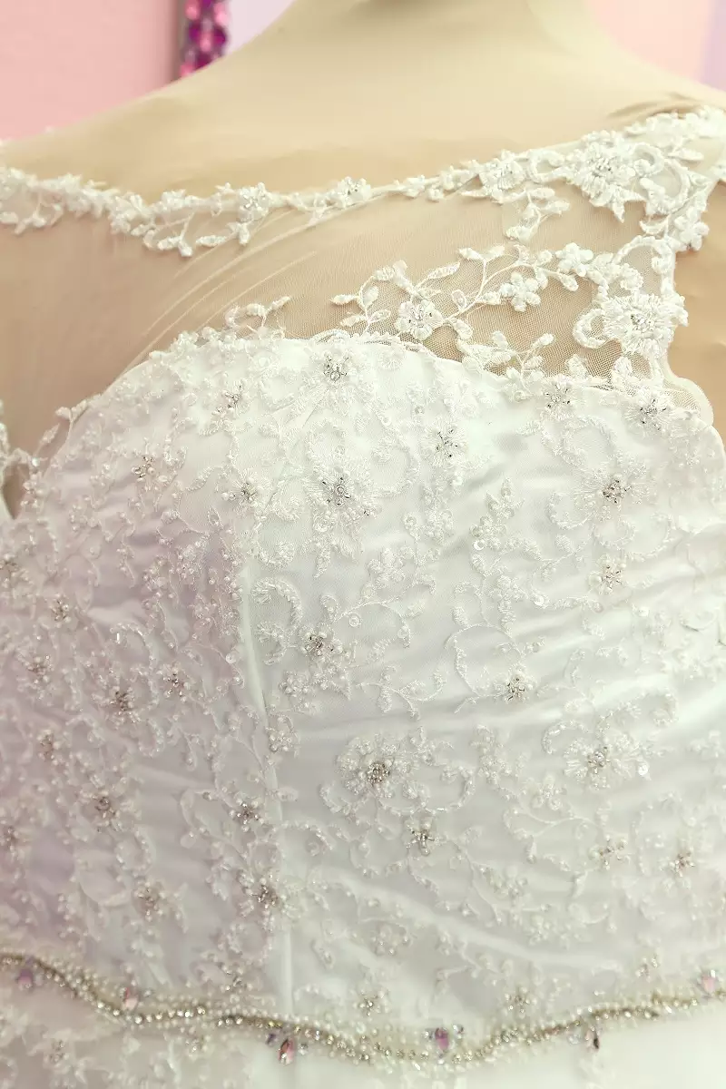 Neu Brautkleid Hochzeitskleid Größe 66 68 70 Ivory
